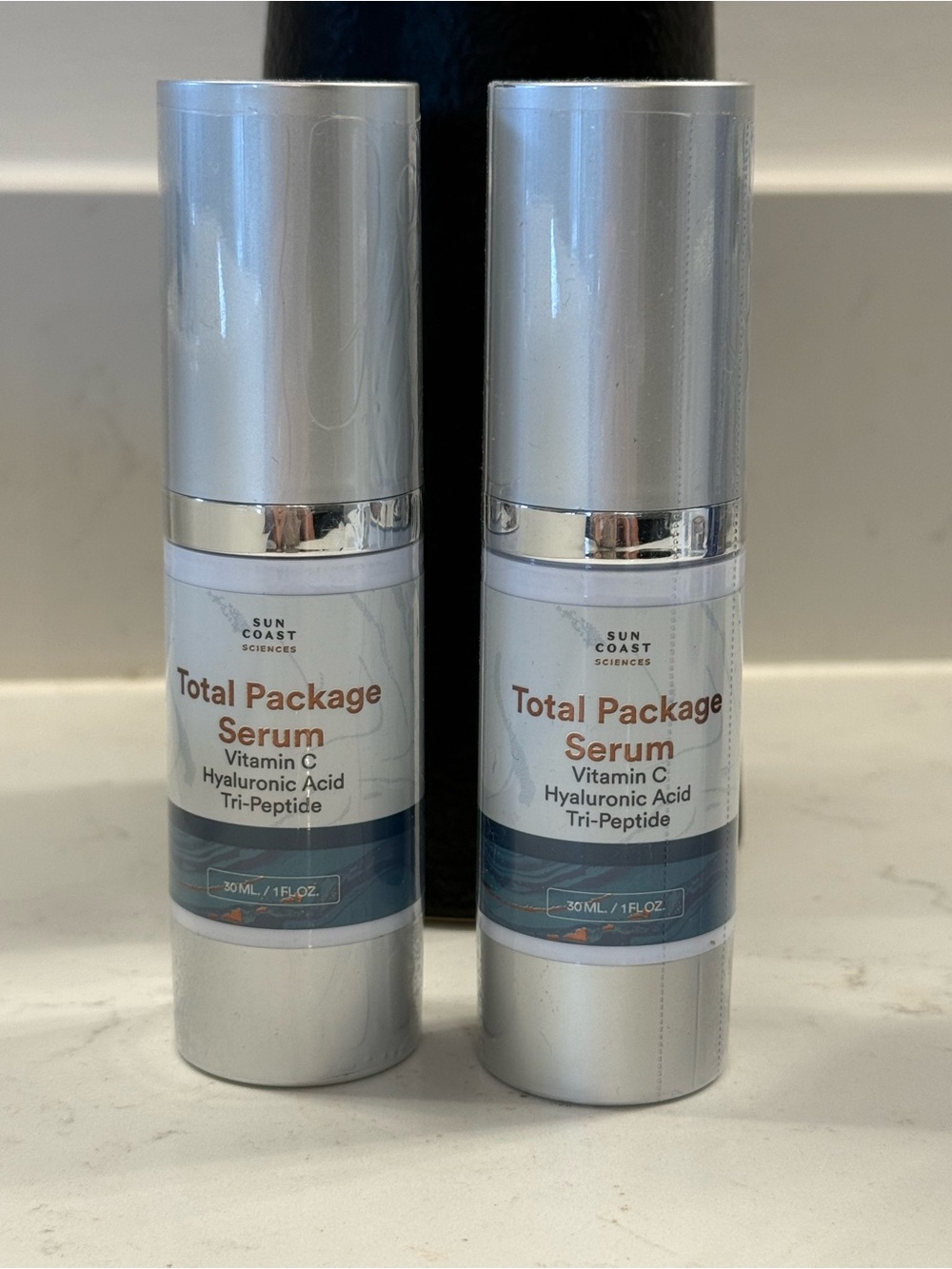 Sun Coast Total Package Serum — Silver/White Vitamin C & Hyaluronic Acid
